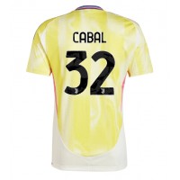 Dres Juventus Juan Cabal #32 Preč 2024-25 Krátky Rukáv